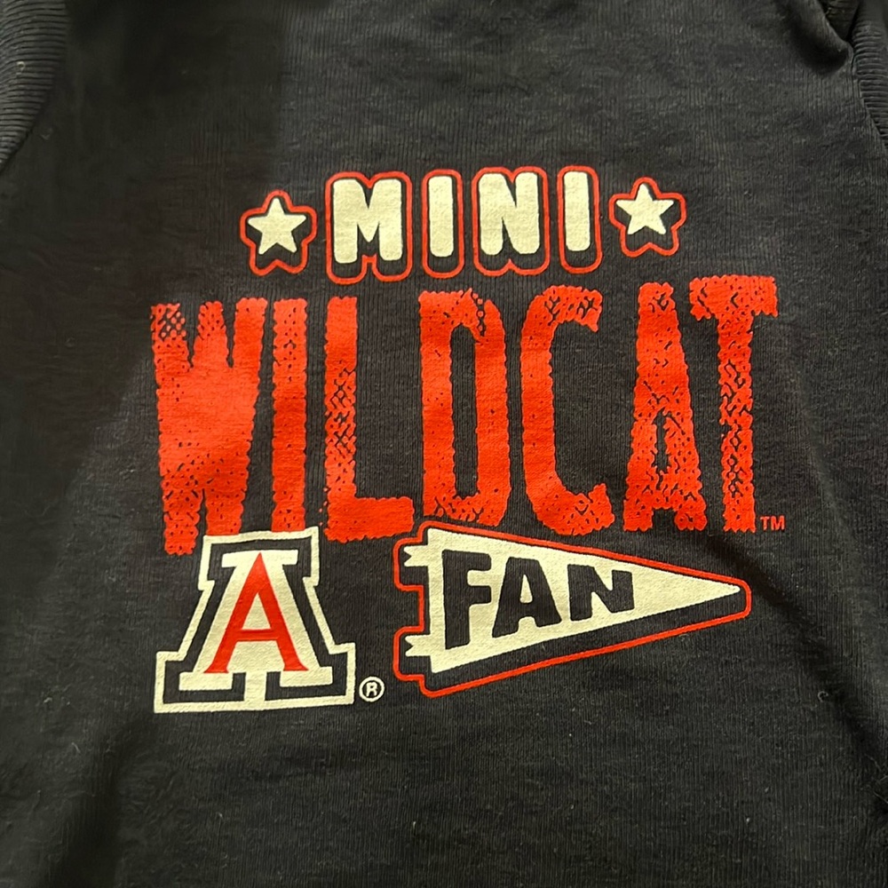 University of Arizona onesies (12M)